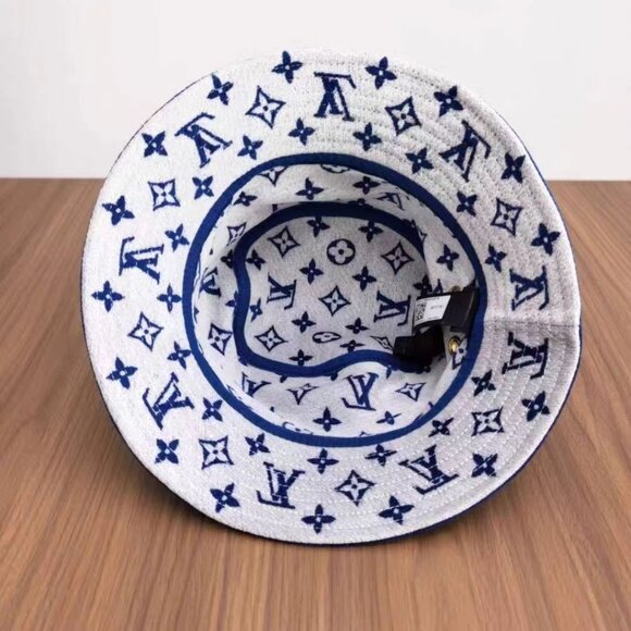 LV Blue Fisherman Hat - Picture 4 of 4